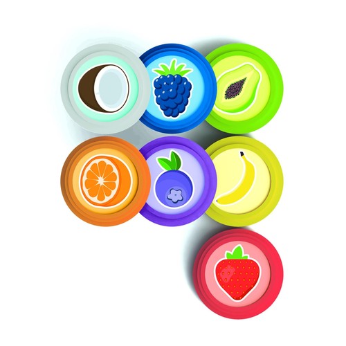 Baby Clementoni Giuliano The Toucan Fruits & Colours