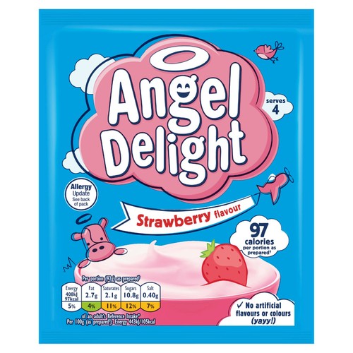 Angel Delight Strawberry Instant Dessert Mix