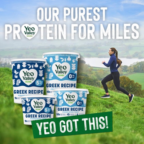 Yeo Valley Organic Greek Recipe 0% Strained Natural Yogurt