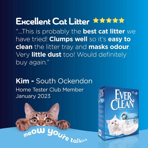 Ever Clean Extra Strong Unscented Clumping Cat Litter