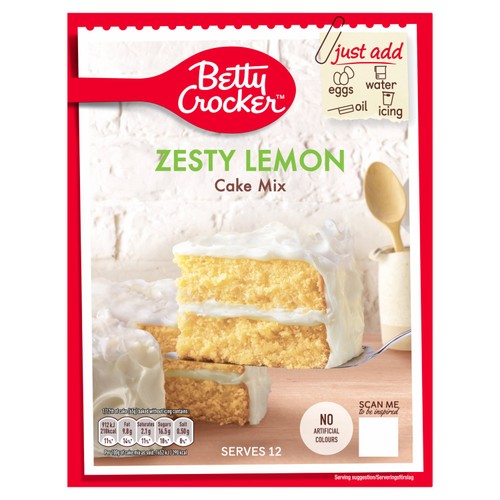 Betty Crocker Zesty Lemon Cake Mix
