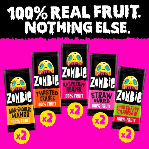 Zombie Mini Fruit Bars Variety Multipack