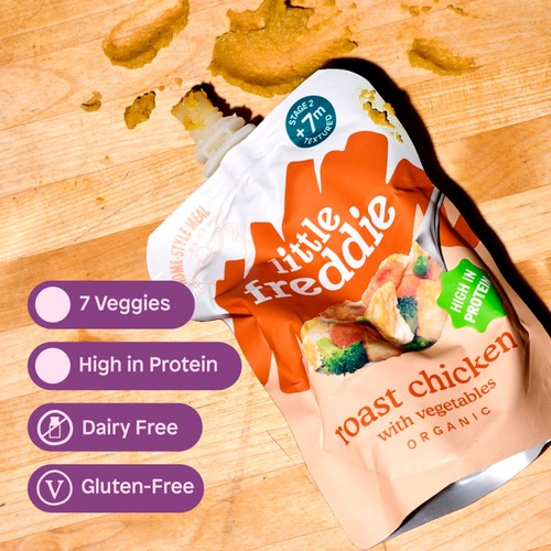 Little Freddie Roast Chicken with Veg Baby Food Pouch 7+ Months