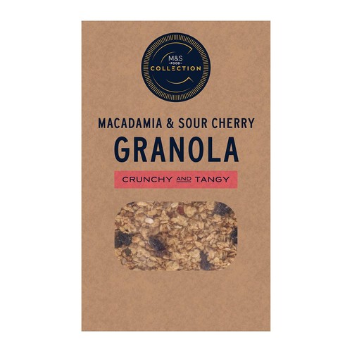 M&S Collection Macadamia & Sour Cherry Granola
