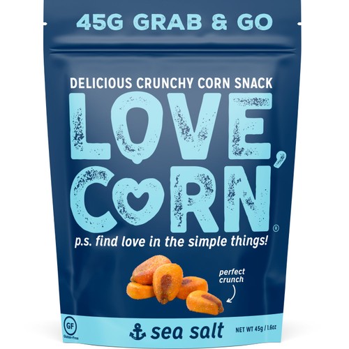 Love Corn Sea Salt Crunchy Corn