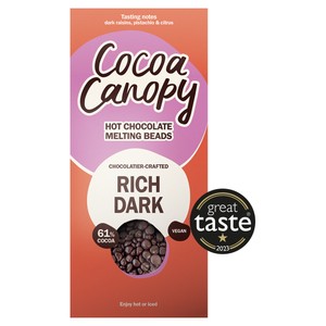 Cocoa Canopy Smooth Milk Crafted Hot Chocolate Beads, 225g