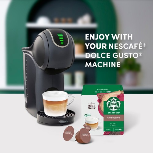 STARBUCKS Cappuccino Coffee Pods by NESCAFE Dolce Gusto