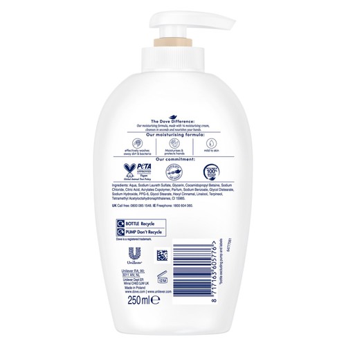 Dove Supreme Silk Caring Hand Wash