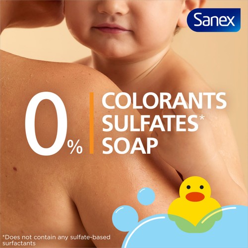 Sanex Zero% Nourishing Baby Bath & Wash 