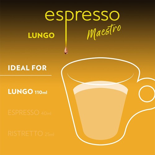Lavazza Espresso Lungo Aluminium Nespresso Compatible Capsules