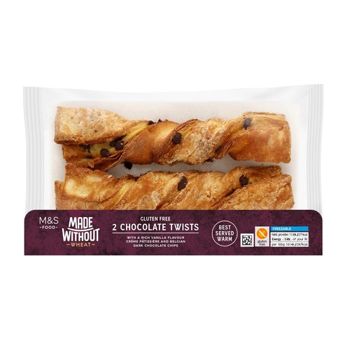 M&S Made Without Chocolate Twists