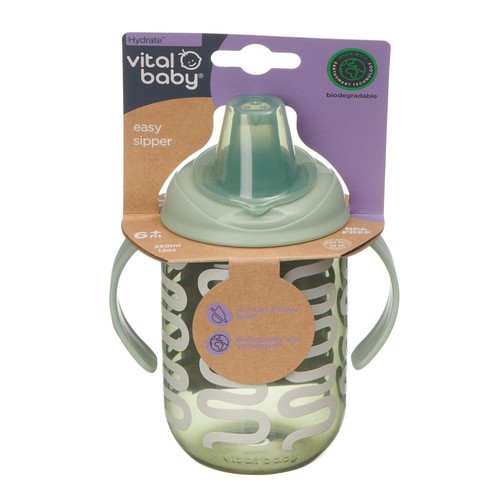 Vital Baby Hydrate Easy Sipper - natural moss
