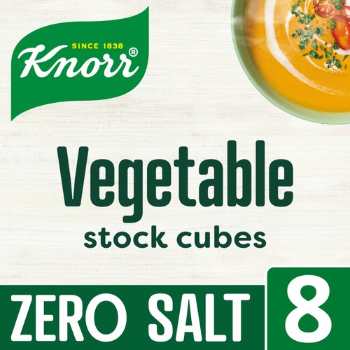 Knorr 8 Vegetable Zero Salt Stock Cubes