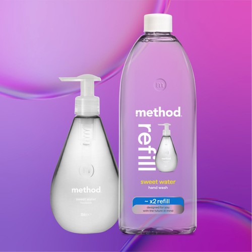 Method Sweet Water Hand Soap Refill