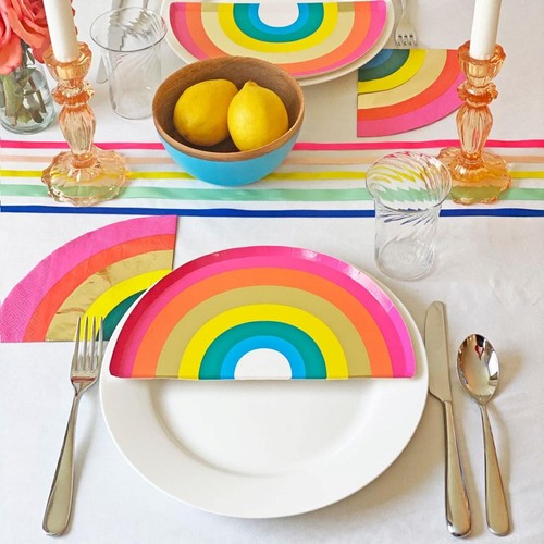 Talking Tables Rainbow Paper Party Plates