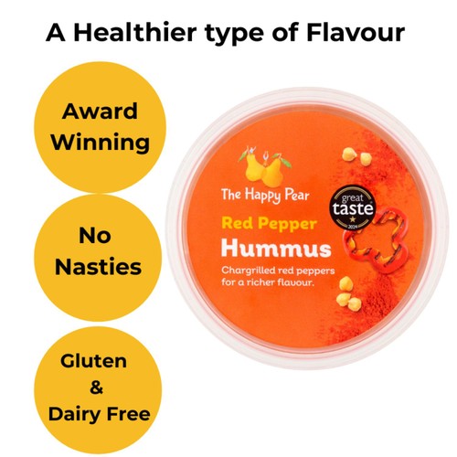 The Happy Pear Red Pepper Hummus