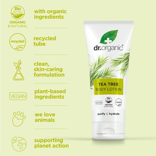 Dr Organic Tea Tree Body Lotion