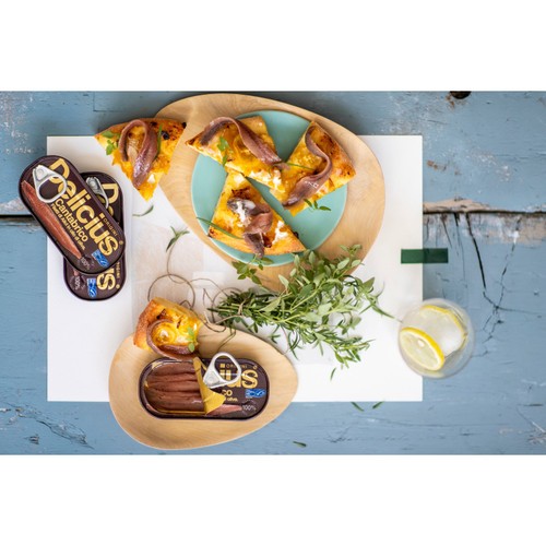 Delicius MSC Cantabrian Anchovy Fillets in Olive Oil