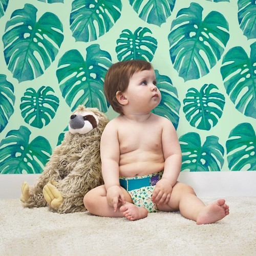 Bambino Mio Miosolo Classic All-In-One Reusable Nappy Set, Pattern Size 0-5