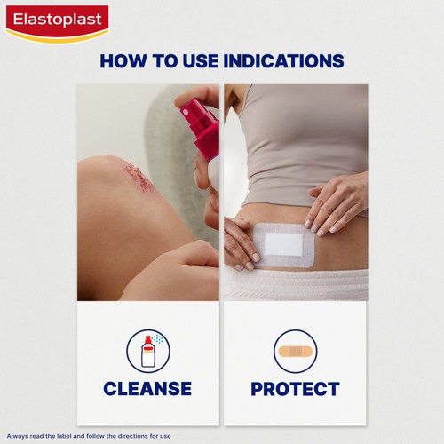 Elastoplast XL Sensitive Dressing Plasters 5s