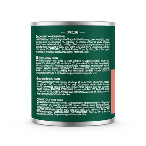 Natures Menu Country Hunter Superfood Beef Cans