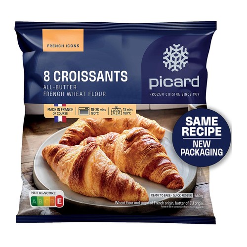 Picard 8 Croissants All Butter