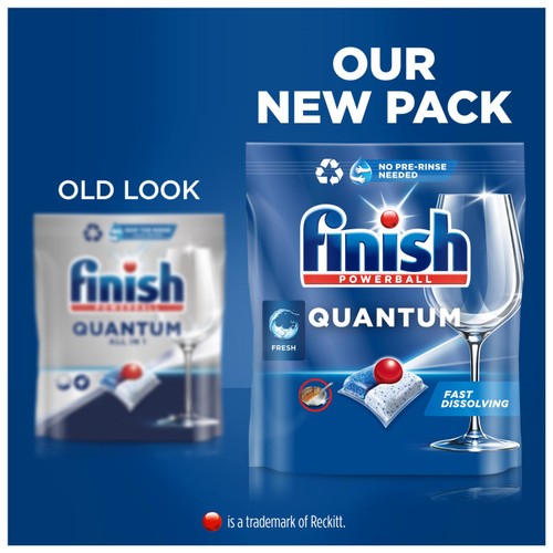Finish Quantum Infinity Shine Dishwasher Tablets Original