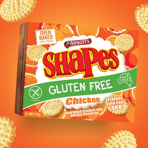 Arnotts Shapes Gluten Free Chicken