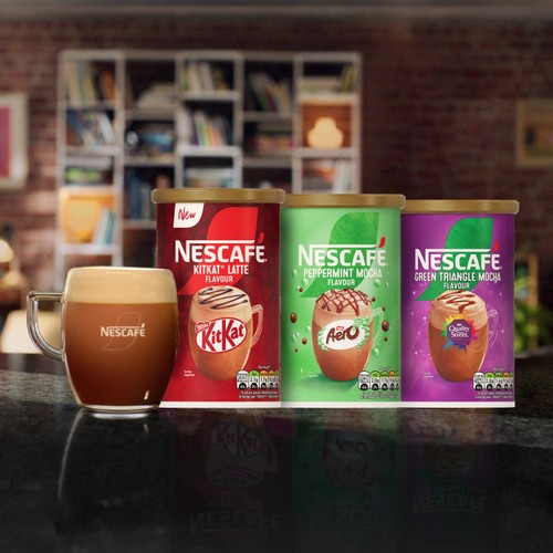 Nescafe Mocha Chocolate Hazelnut