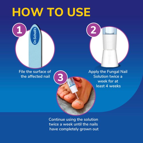 Dr. Scholl's Fungal Nail 2 in 1 Treat & Shield