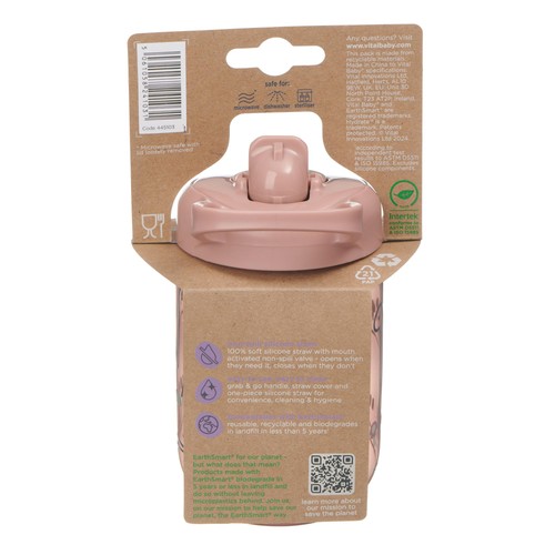 Vital Baby Hydrate Sippy Straw - natural berry