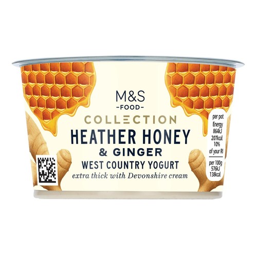 M&S Collection Heather Honey & Ginger West Country Yogurt