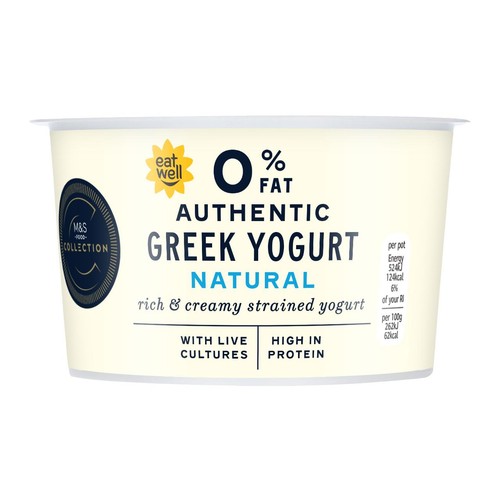 M&S Collection 0% Fat Greek Yogurt