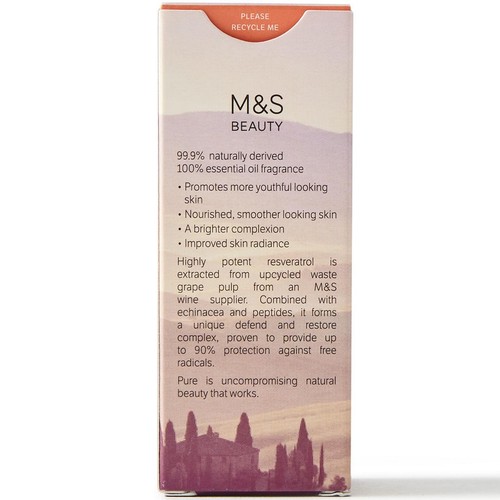 M&S Pure Natural Radiance Rich Face Oil