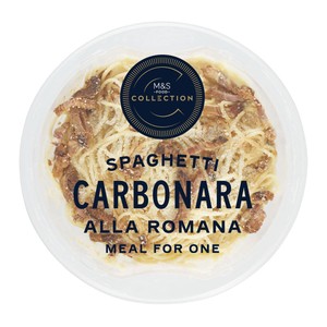 M&S Collection Spaghetti Carbonara Alla Romana Serves 1