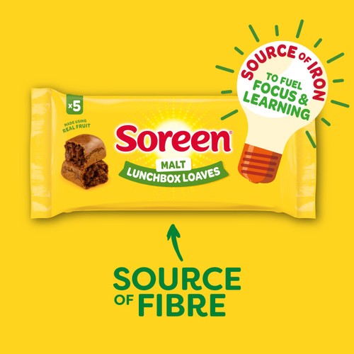 Soreen 5 Individual Malt Lunchbox Loaves