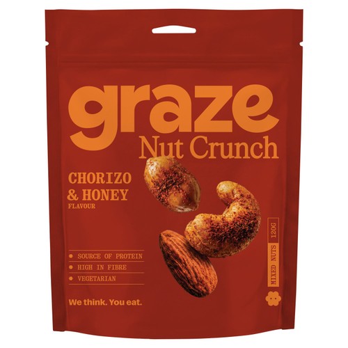 Graze Chorizo & Honey Nut Medley