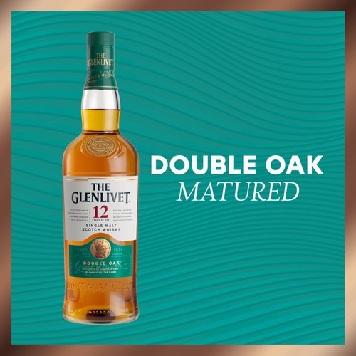 The Glenlivet 12 Year Old Single Malt Scotch Whisky With Giftbox