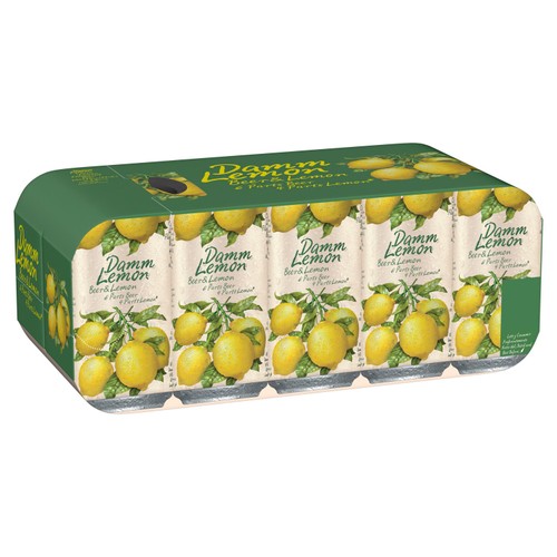 Damm Lemon Lager Beer Cans