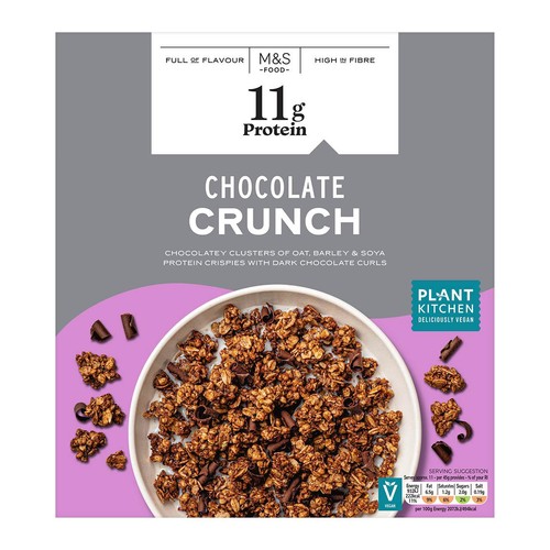 M&S High Protein Vegan Chocolate Crunch