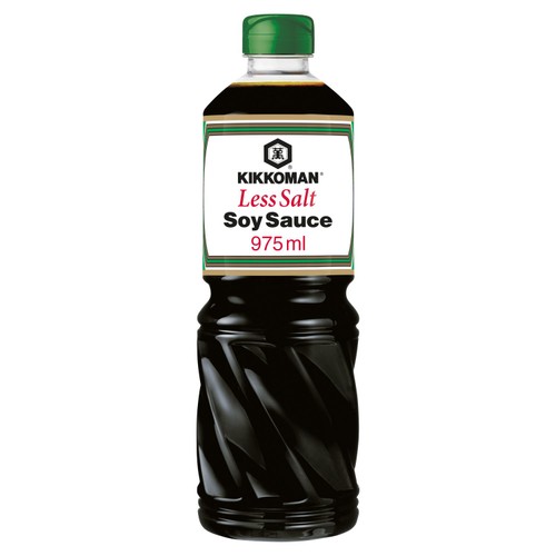 Kikkoman Less Salt Soy Sauce 43% Reduced Salt