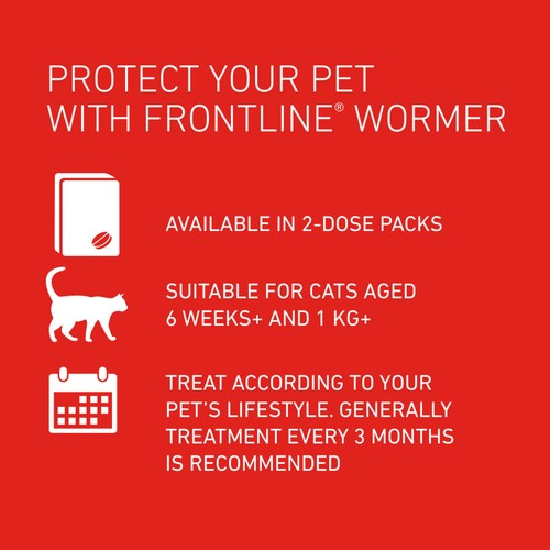 FRONTLINE Wormer Cat film coated tablets