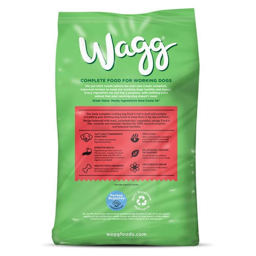 Wagg Active Goodness Beef & Veg Dry Dog Food