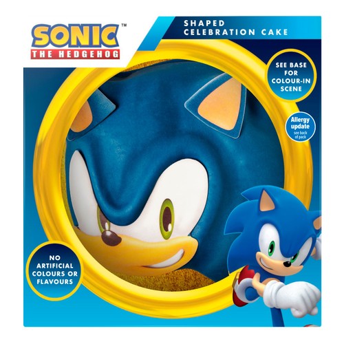 Sonic Celebration Cake