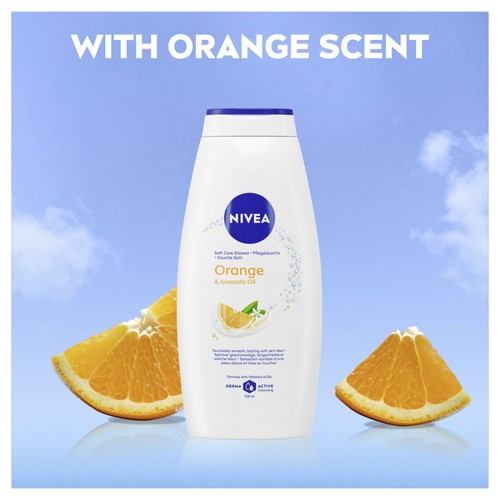 NIVEA Orange & Avocado Oil Shower Cream 