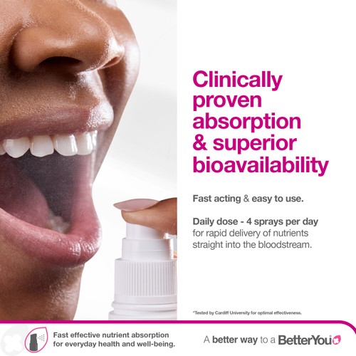 BetterYou Multivitamin Daily Oral Spray 