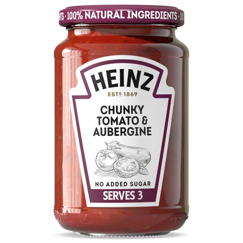 Heinz Chunky Tomato & Aubergine 350g