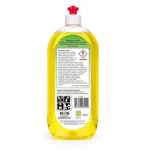 Elbow Grease All Purpose Floor Cleaner Ready to Use Lemon 