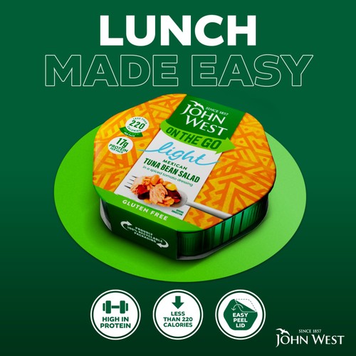 John West On The Go Mexican Tuna Bean Salad Gluten Free