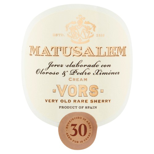 Gonzalez Byass VORS Matusalem 30 Year Old Cream Sherry